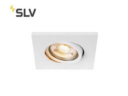 50 x SLV Easy Install Master Einbauscheinwerfer, weiß